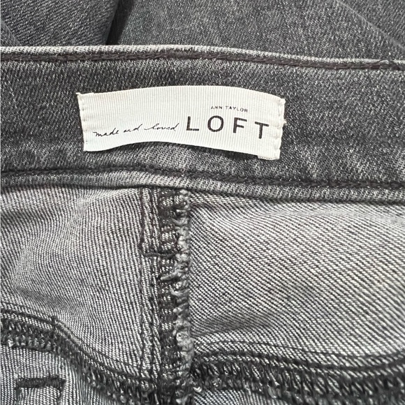 Loft Black Modern Skinny Jean (Sz 2) - Picture 6 of 13